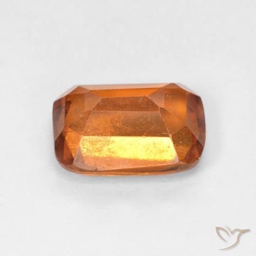 granate hessonita Naranja medio natural de 2.01 ct, Forma Cojín, VS-SI