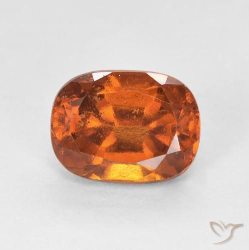granate hessonita Medium Dark-Orange natural de 2.00 ct, Ovalada, VS-SI