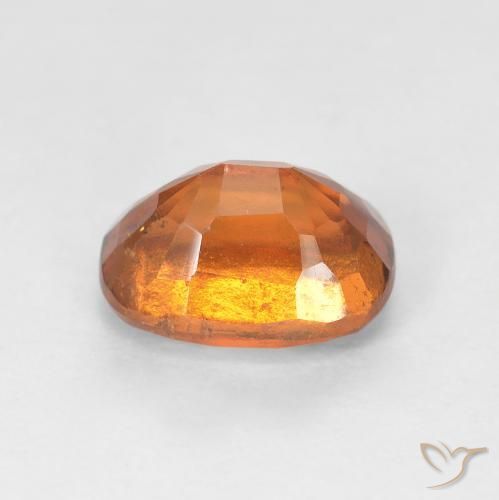 granate hessonita Medium Dark-Orange natural de 2.00 ct, Ovalada, VS-SI