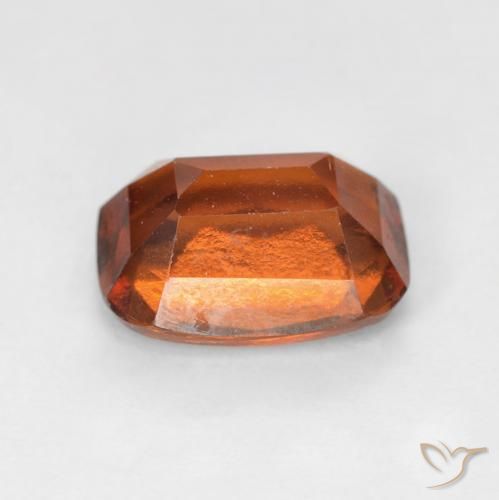 granate hessonita Naranja fuego natural de 2.08 ct, Forma Cojín, VS-SI