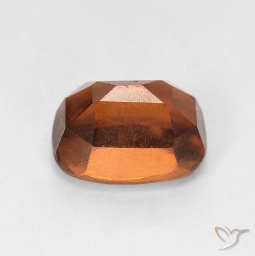 granate hessonita Naranja medio natural de 2.29 ct, Forma Cojín, VS-SI