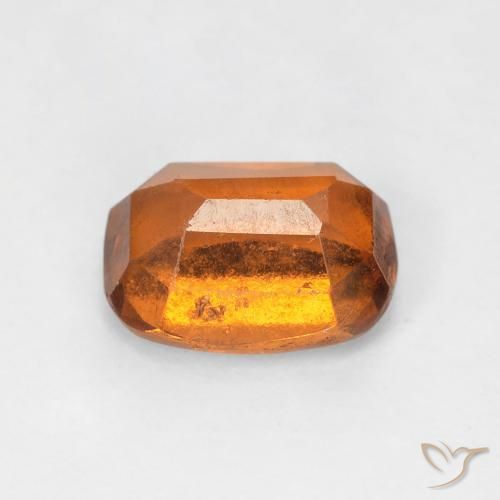 granate hessonita Naranja oscuro natural de 1.97 ct, Forma Cojín, VS-SI