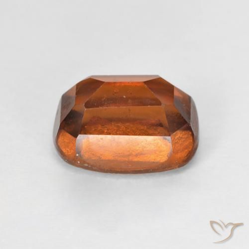 granate hessonita Ámbar naranja natural de 2.29 ct, Forma Cojín, VS