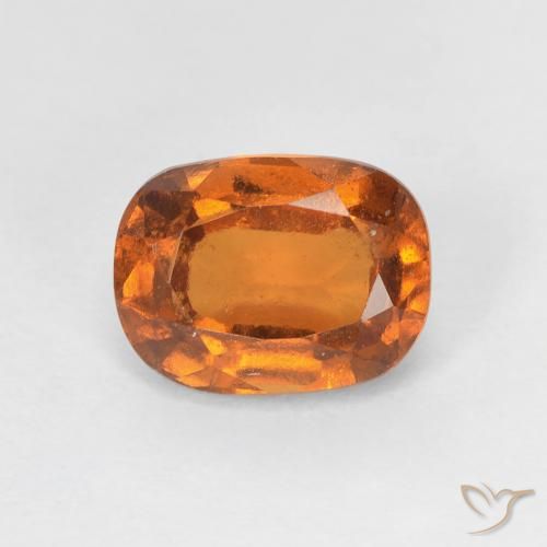 1.81ct Natural Naranja medio granate hessonita, Forma Cojín, VS