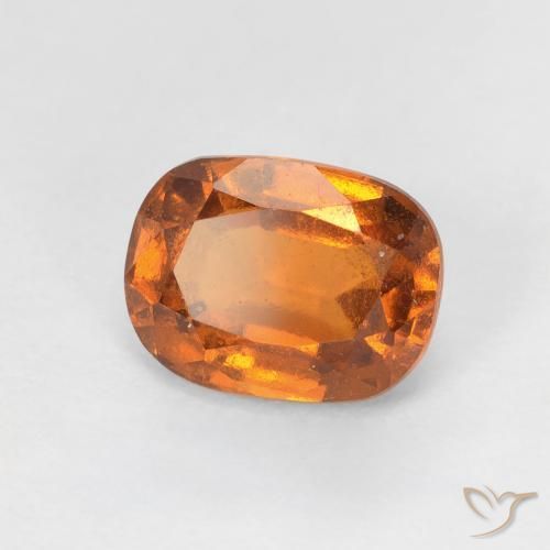 granate hessonita Naranja medio natural de 1.81 ct, Forma Cojín, VS
