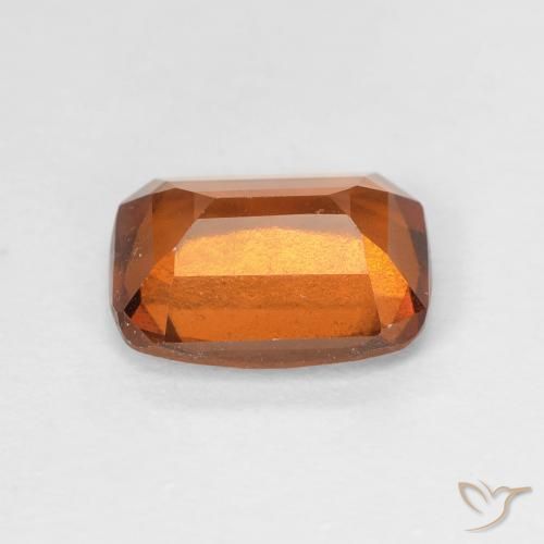 granate hessonita Naranja medio natural de 2.52 ct, Forma Cojín, VS