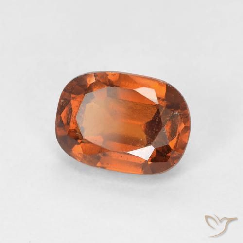 1.33ct Natural Medium Dark-Orange Granate Hessonita, Ovalada, VS