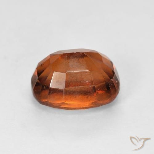 granate hessonita Naranja oscuro natural de 2.42 ct, Forma Cojín, VS-SI
