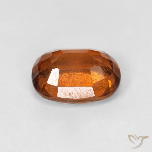 granate hessonita Naranja medio natural de 1.86 ct, Forma Cojín, VS-SI