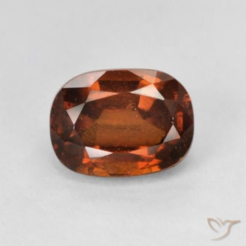 2.32ct Natural Naranja medio granate hessonita, Forma Cojín, VVS-VS
