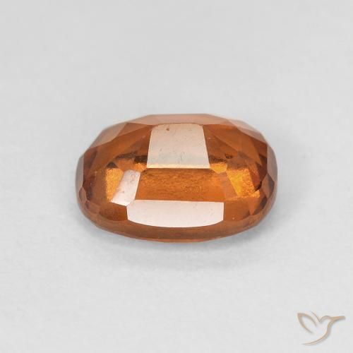 granate hessonita Medium Dark-Orange natural de 1.83 ct, Forma Cojín, VVS-VS