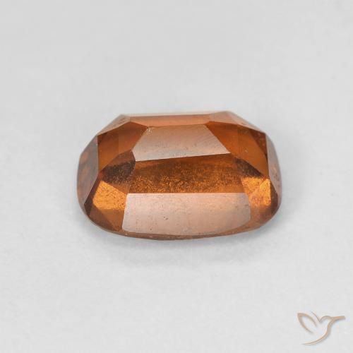 granate hessonita Naranja medio natural de 1.82 ct, Forma Cojín, VVS-VS