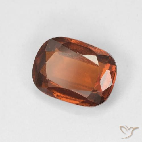 granate hessonita Naranja medio natural de 1.75 ct, Forma Cojín, VVS-VS