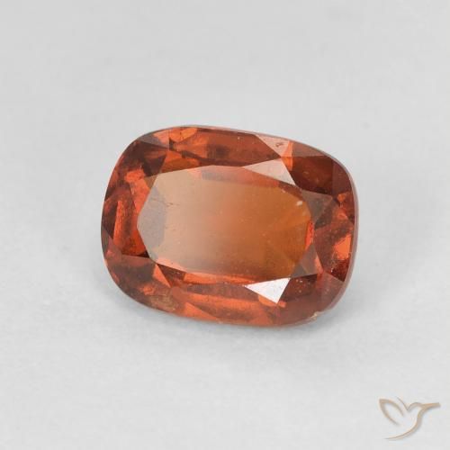 granate hessonita Naranja medio natural de 1.87 ct, Forma Cojín, VVS-VS
