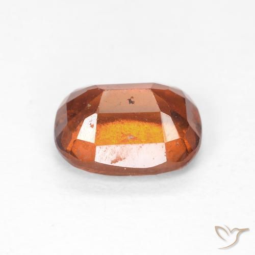 granate hessonita Ámbar naranja natural de 1.94 ct, Forma Cojín, VS