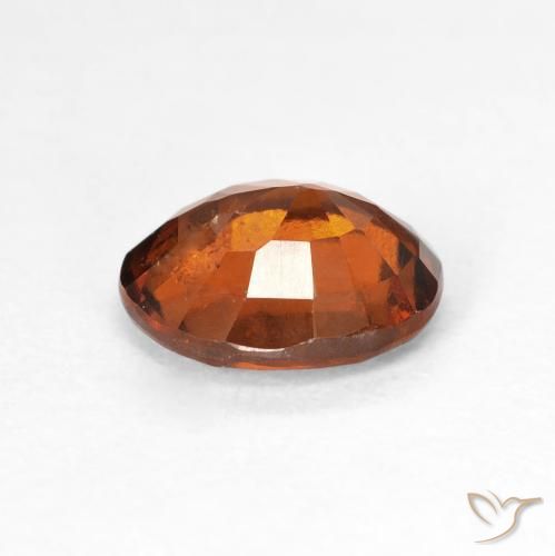 granate hessonita Ámbar naranja natural de 2.32 ct, Ovalada, VS