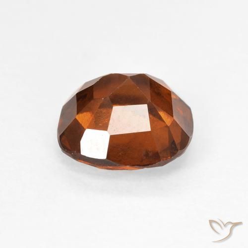 granate hessonita Ámbar naranja natural de 1.79 ct, Forma Cojín, VS