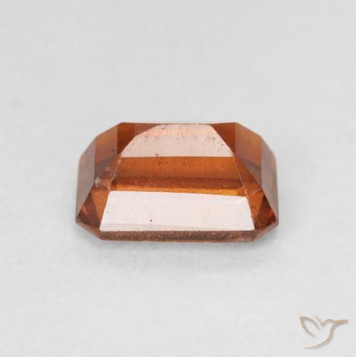 granate hessonita Naranja rojizo natural de 1.69 ct, Corte Octágono / Esmeralda, VS-SI