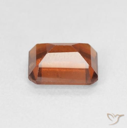 granate hessonita Naranja medio natural de 1.77 ct, Corte Octágono / Esmeralda, VS-SI