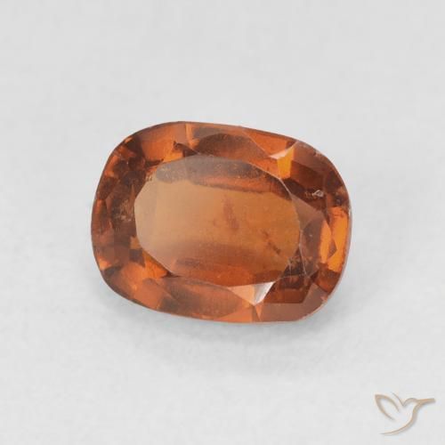 granate hessonita Naranja oscuro natural de 2.01 ct, Forma Cojín, VS-SI
