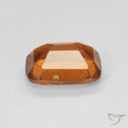 granate hessonita Naranja oscuro natural de 2.04 ct, Forma Cojín, VS-SI