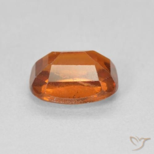 granate hessonita Naranja fuego natural de 2.03 ct, Forma Cojín, VS