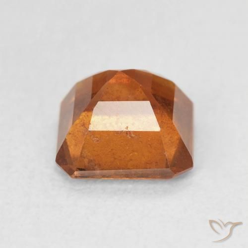 granate hessonita Naranja oscuro natural de 2.03 ct, Corte Octágono / Esmeralda, VS