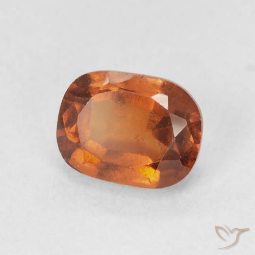 granate hessonita Ámbar naranja natural de 2.18 ct, Forma Cojín, VVS-VS