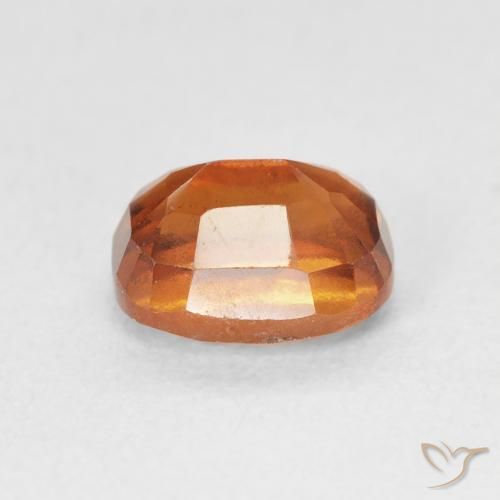 granate hessonita Ámbar naranja natural de 2.18 ct, Forma Cojín, VVS-VS