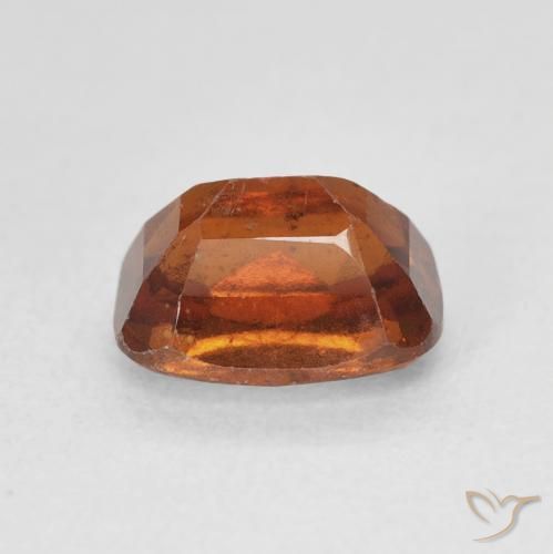granate hessonita Naranja fuego natural de 2.18 ct, Forma Cojín, VS-SI