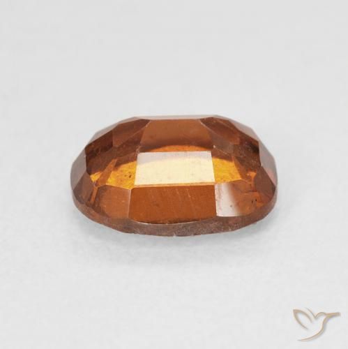granate hessonita Naranja oscuro natural de 1.85 ct, Forma Cojín, VS-SI