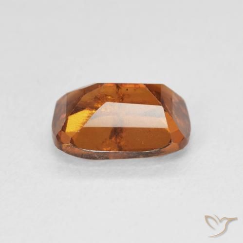 granate hessonita Naranja oscuro natural de 2.28 ct, Forma Cojín, VS-SI