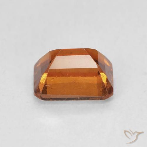 granate hessonita Naranja oscuro natural de 1.61 ct, Corte Octágono / Esmeralda, VS-SI