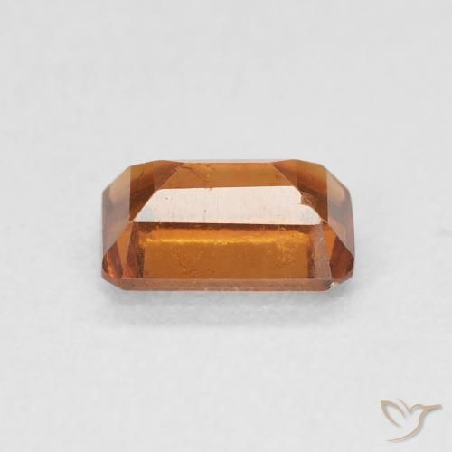 granate hessonita Naranja medio natural de 1.36 ct, Corte Octágono / Esmeralda, VS-SI