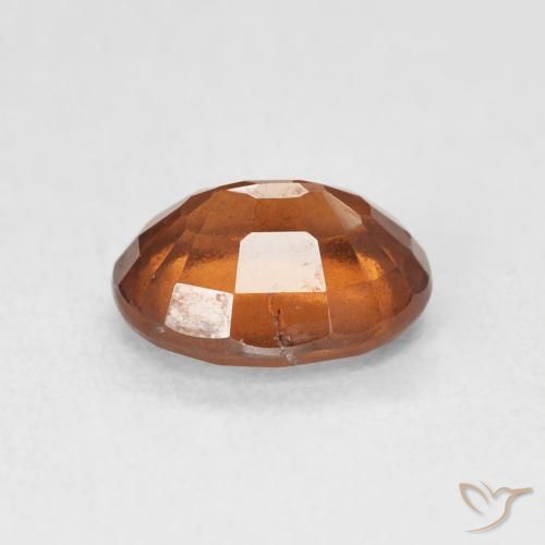 granate hessonita Naranja oscuro natural de 1.90 ct, Ovalada, VS