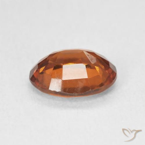 granate hessonita Naranja oscuro natural de 1.83 ct, Ovalada, VS