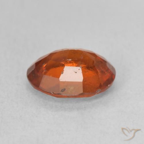 granate hessonita Naranja medio natural de 1.85 ct, Ovalada, VS-SI