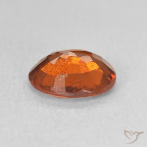 granate hessonita Naranja medio natural de 1.82 ct, Ovalada, VS-SI