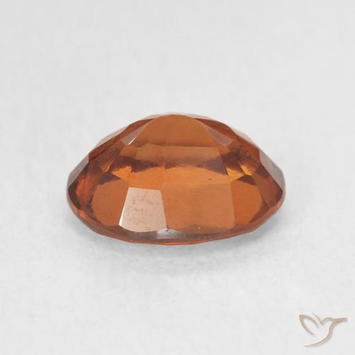 granate hessonita Ámbar naranja natural de 2.18 ct, Ovalada, VS
