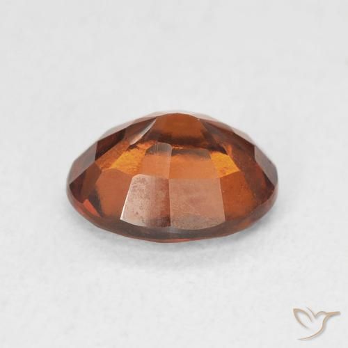 granate hessonita Medium Dark-Orange natural de 2.14 ct, Ovalada, VS