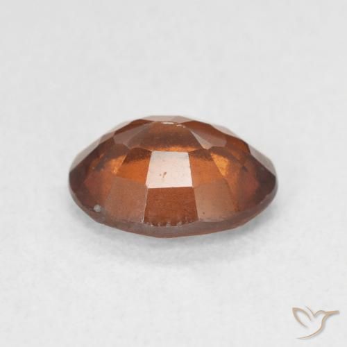 granate hessonita Ámbar naranja natural de 1.87 ct, Ovalada, VS