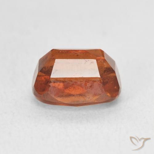granate hessonita Ámbar naranja natural de 2.51 ct, Forma Cojín, VS