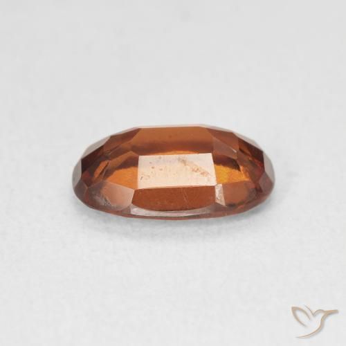 granate hessonita Ámbar naranja natural de 2.11 ct, Forma Cojín, VVS-VS