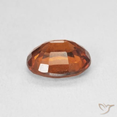 granate hessonita Medium Dark-Orange natural de 1.69 ct, Ovalada, VS-SI