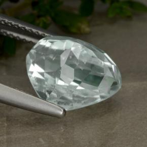 Hiddenite Verde claro natural de 6.00 ct, En forma de pera, VS