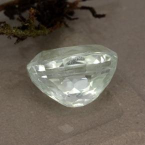 Hiddenita blanco natural de 4,34 ct, corte óvalo, VVS-VS