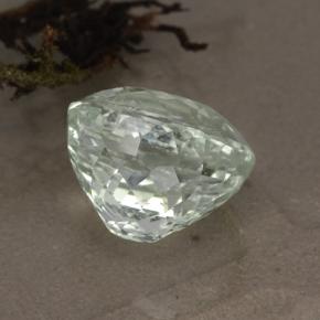 Hiddenite Blanco verdoso natural de 6.15 ct, Corte Óvalo, VVS-VS