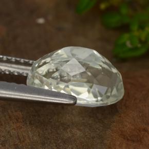 Hiddenite Verde claro natural de 2.36 ct, Corte Óvalo, VVS-VS