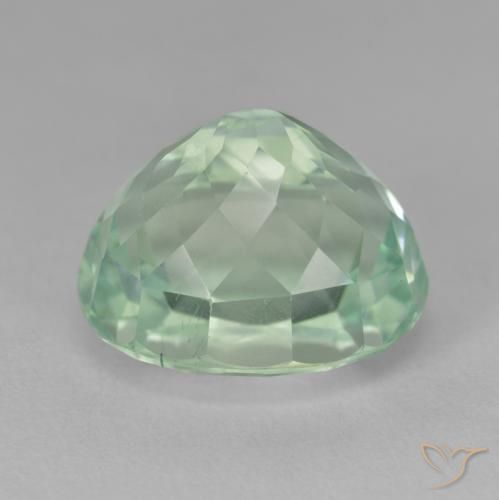 Hiddenite Verde azul natural de 16.49 ct, Ovalada, VS-SI