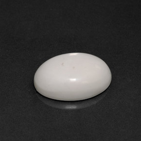 Howlita blanco natural de 8,21 ct, corte óvalo, opaco
